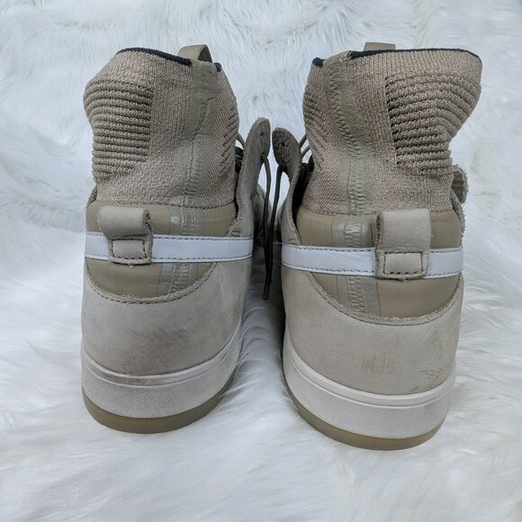 Nike SB Dunk High Elite Khaki White Men’s Size 10 917567-200 - Picture 6 of 10